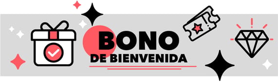 Bono de bienvenida de casino.